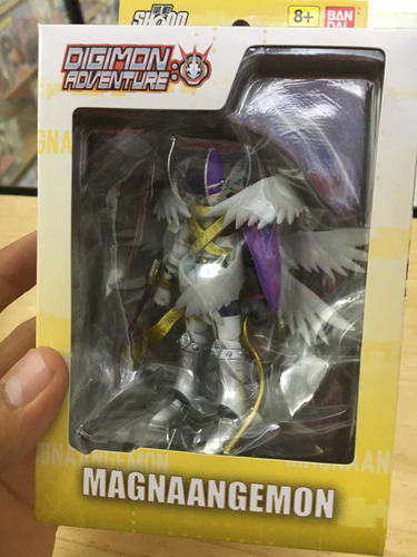 Figura Bandai Shodo Digimon Magnaangemon Y Omegamon