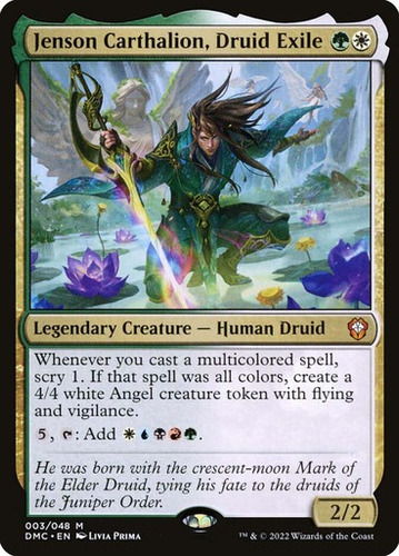 Magic Jenson Carthalion, Druid Exile Dominaria United Comman