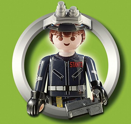 Figura Armable Playmobil Ghostbusters Raymond Stantz 26 Pzas