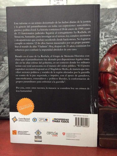 Imagen 3 de 8 de La Rochela - Crimen Contra La Justicia - Colombia - Guerra