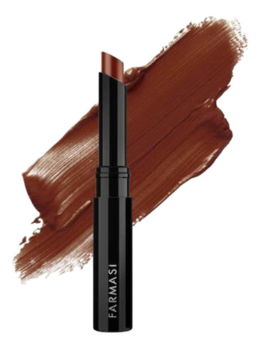 Lapiz Labial Hidratante Con Color Vitamina E Vegano Farmasi Color 05 Cool Brown