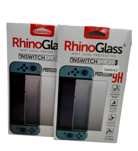 Mica Cristal Templado Nintendo Switch 6.2 ´´ Transparente