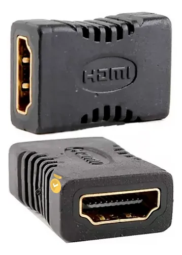 ADAPTADOR UNION HDMI A HDMI PARA TABLET CELULARES LAPTOP LCD