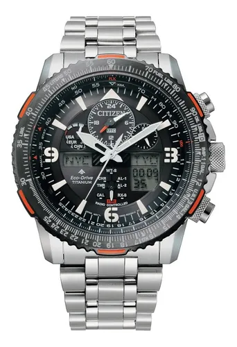 Reloj Citizen Eco Drive Super Titanium Hombre AT2480-81L