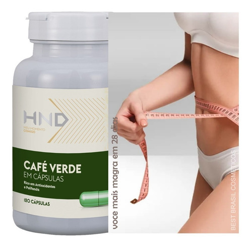 Imagem 7 de 9 de Café Verde Termogênico Hinode 120 Cápsulas 100% Original