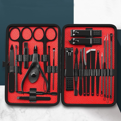 Kit De Manicura, Cortador De Uñas Faciales, Juego De Cortaúñ