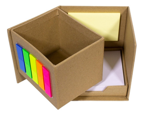 Imagen 1 de 10 de Set Escritorio Porta Taco Portalápices Notas Adhesivas