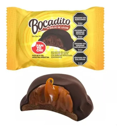 Bocadito Fantoche Dulce De Leche Display X20 - Mejor Precio
