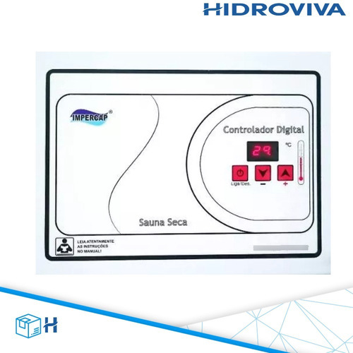 Sauna Seca Elétrica Com Pé 18kw Inox Trifásica 380v Impercap