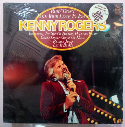 Kenny Rogers Ruby Dont Take Your Love Town Lp Vinil Cerrado