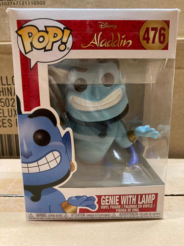 Genie With Lamp 476 Aladdin Funko Pop Disney Pixar Original