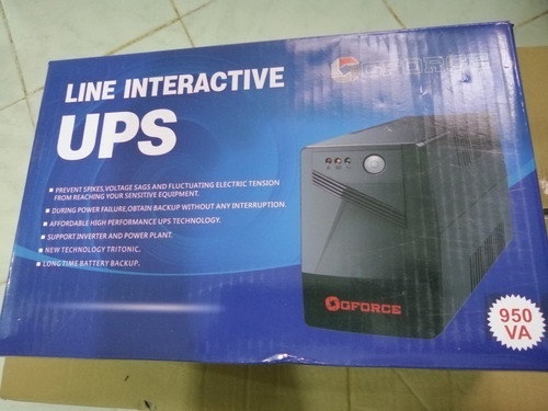 Ups Gforce 950va 750watts 4-salidas