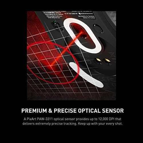 Ratón Ergonómico Inalámbrico Ligero Para Juegos Msi Clutch G
