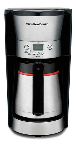 Cafetera Hamilton Beach 46896 Negra/Plata 110V