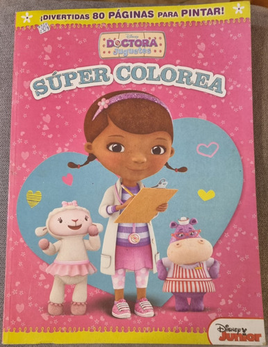 Doctora Juguetes Super Colorea 80 Páginas Para Pintar Disney