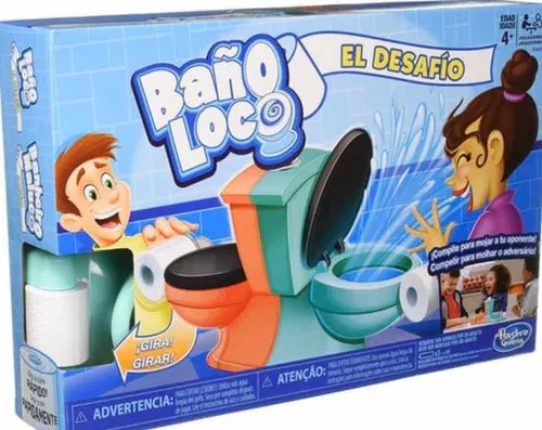 Juego De Mesa Baño Loco El Desafío Hasbro Gaming | Meses sin intereses