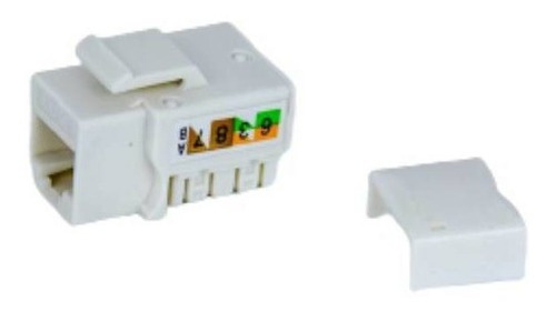 Keystone Cat5e Rj45 Branco