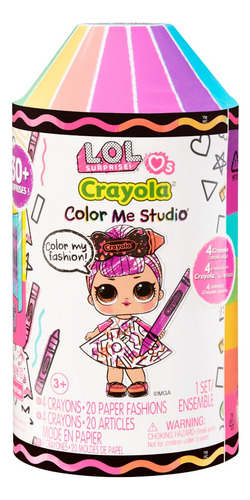 Muñeca Crayola Color Me Studio L.o.l. Surprise!