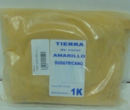 Paquete De Tierra De Color Amarillo Para Marcar X Kilo