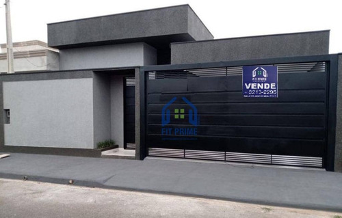 Casa Com 3 Dormitórios À Venda, 130 M² Por R$ 350.000 - Bosque Das Larajeiras - Bady Bassitt/sp - Ca2553
