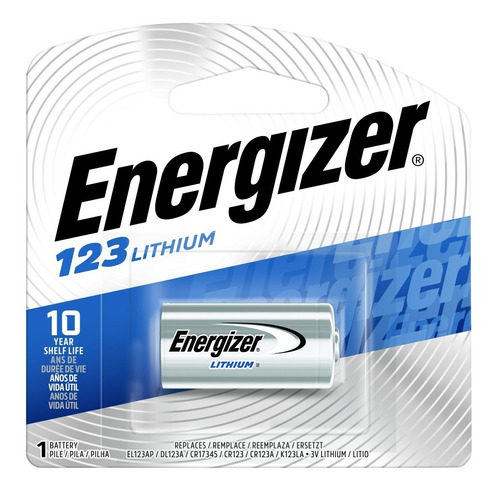 Energizer Cr 123     X  6 Unidades