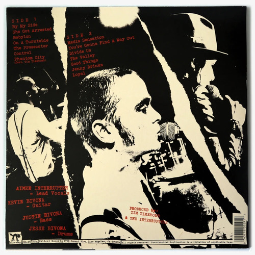 Imagen 2 de 2 de Interrupters Say It Out Loud Lp Vinilo Nuevo Importado