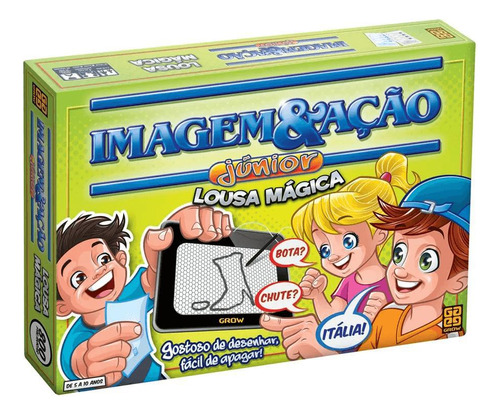 Jogo Imagem E Ação Junior Lousa Magica 2590 Grow