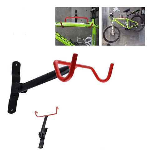 Soporte Colgador Con Gancho Horizontal Para Bicicleta 