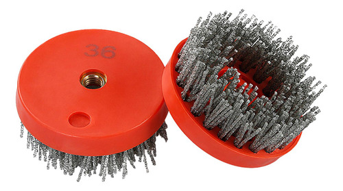 Cepillo Abrasivo De Pulido De 4 Pulgadas, Accesorio Grano 36