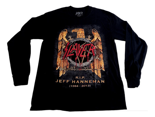 Slayer Polera Manga Larga M Envio Gratis