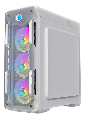 Gabinete Gamer White Argb Optical G510-wt-dbb