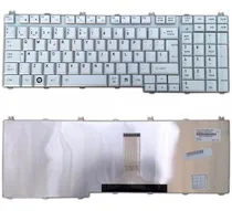 Comprar Teclado Toshiba L505 L500 A500 L355 P300 P500 P505 Plata Color Plateado