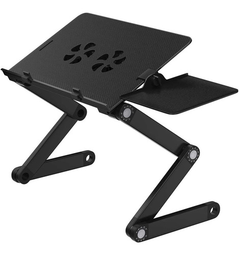 Imagen 2 de 3 de Mesa Multifuncional Para Laptop Con Fan Cooler Tablet T8