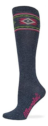 Calcetines Para Botas Wrangler De Angora Azteca Para Mujer