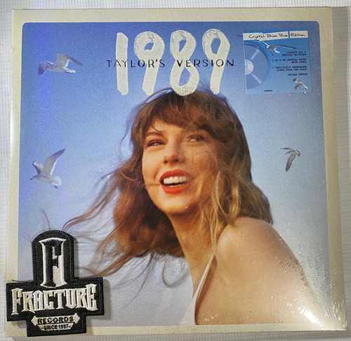 Taylor Swift -1989 (taylor's Version) Vinyl Crystal Blue Lp