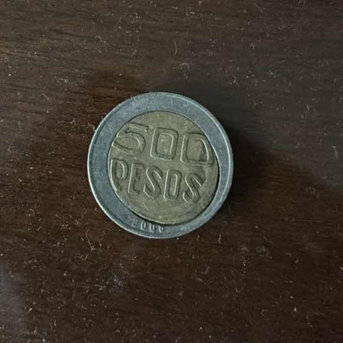 Moneda 500 Error De Troquel 2006
