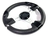 Comprar Volante Deportivo Tuning Racing 32cm Negro + Negro V5182-04