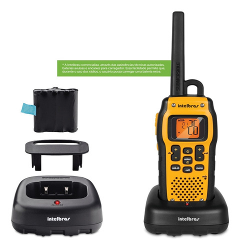 Rádio Comunicador Intelbras Twin Waterproof Prova D'água Par