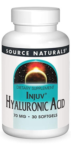 Source Naturals Ácido Hialurónico 70 mg, 30 softgels