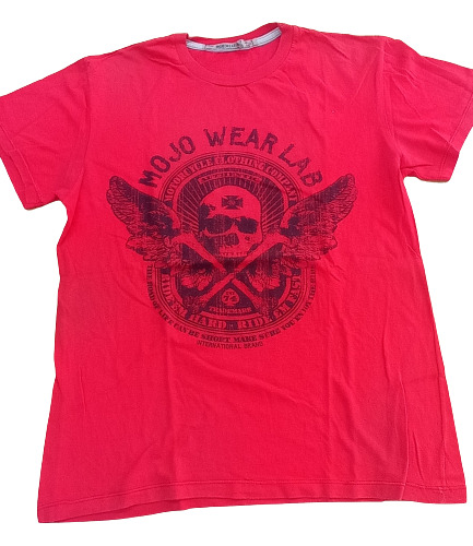 Remera Marca Mojo Wear Smallremera Mojo Small Calavera