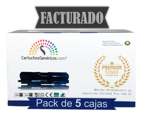 5 Toner Compatible Samsung Ml-3712nd Mlt-d205e Su957a