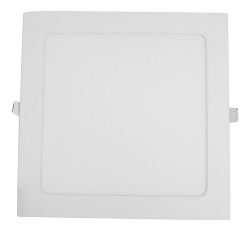 Lampara 18w Led Panel Cuadrada Empotrar Luz 6000k Y 3000k