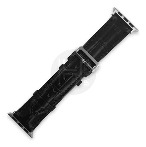 Correa Para Apple Watch 38/40/41mm Banda Cuero Cocodrilo