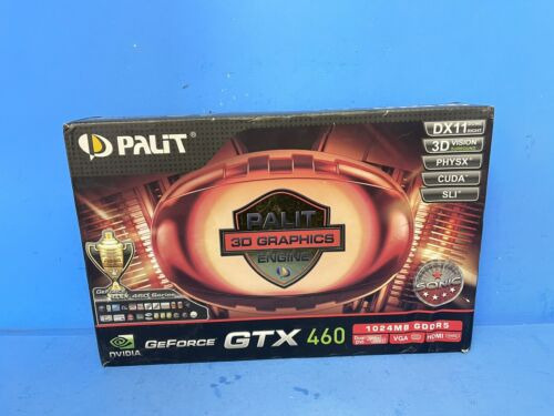 Palit 3d Graphics Engine  1024mb Gddr5 Geforce Gtx460 Ttq