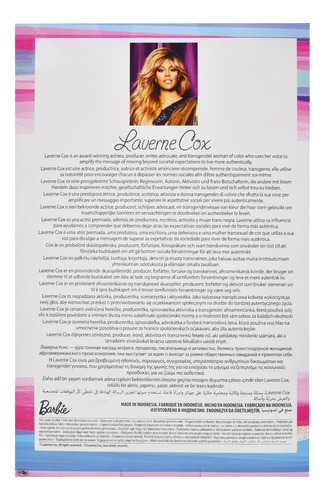 Barbie Mattel Tribute Collection Laverne Cox Signature
