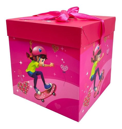 Caja De Regalo Sorpresa Desayuno Plegable 10cm Niños 5013