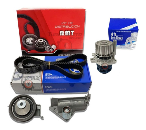 Kit Distribucion Tensores / Bomba Agua  Vw Bora 1.8t