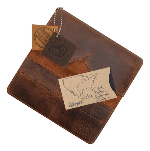 Hide & Drink, Cartera Para Teléfono Móvil Hecha A Mano Con C