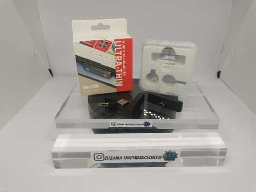 Transmisor Bluetooth Audio Ps4 Ps5 Switch Para 2 Audífonos