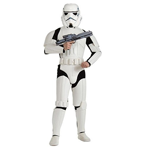 Traje De Rubie Star Wars Deluxe Stormtrooper, Traje Blanco,